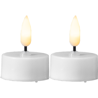 LED Värmeljus 2-pack Flamme