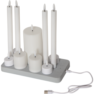 LED Ljus Flamme Charge Mix