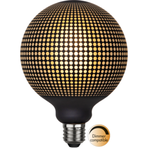 LED-lampa E27 G125 Graphic