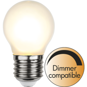 LED-lampa E27 G45 Frosted