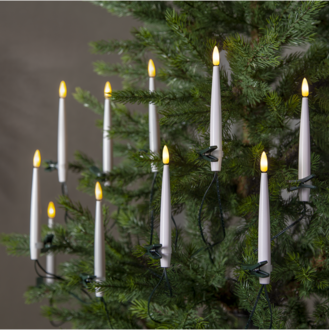 Julgransbelysning Flamme 16LED