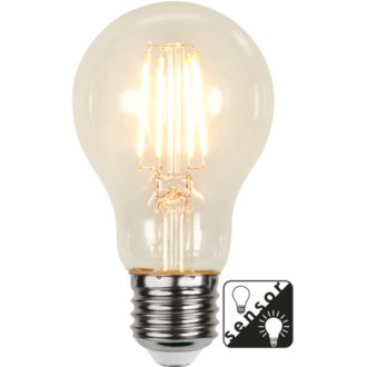 LED-lampa E27 A60 Sensor clear