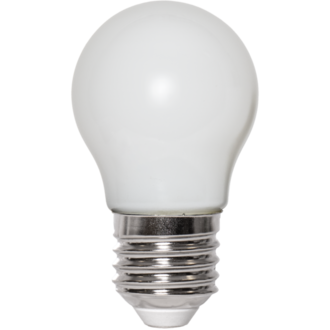 LED-lampa E27 G45 Opaque filament RA90
