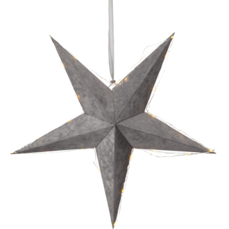 Pappersstjärna Velvet