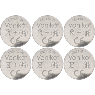 Batteri 6-pack CR2450