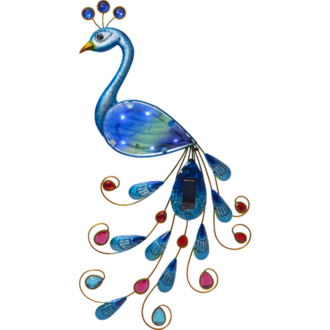 Solcellsdekoration Peacock