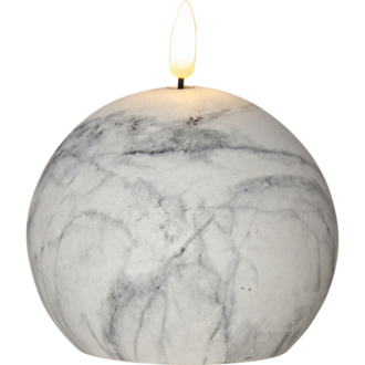 LED Blockljus Flamme Marble