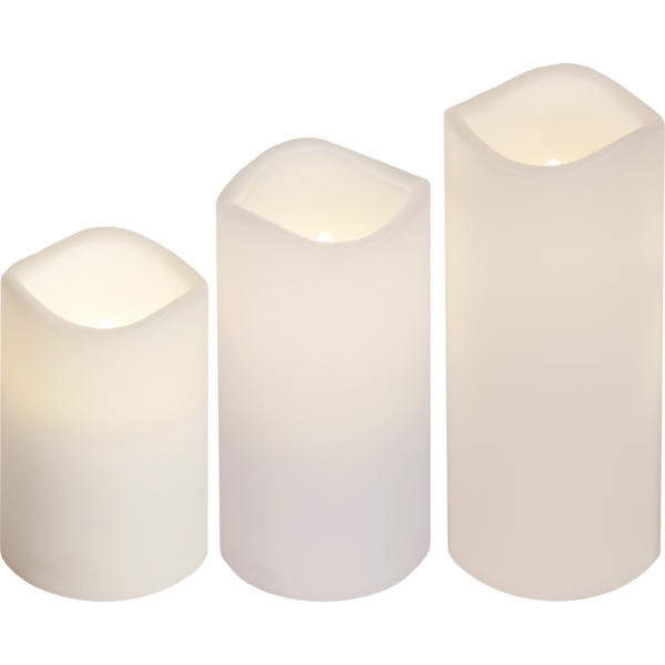 LED Blockljus 3-pack Paul