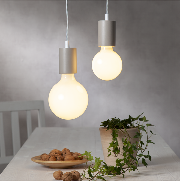 LED-lampa E27 G95 Opaque Fil RA90 3-step