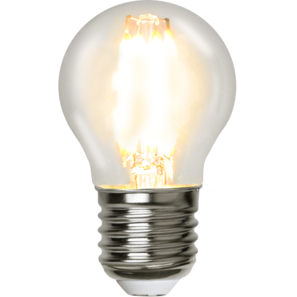 LED-lampa E27 G45 Clear