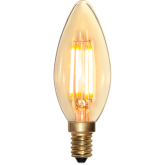 LED-lampa E14 C35 Soft Glow