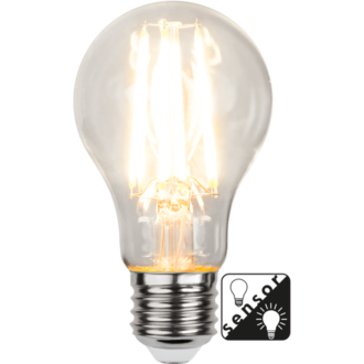 LED-lampa E27 A60 Sensor clear