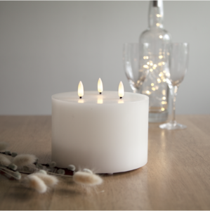 LED Blockljus Flamme