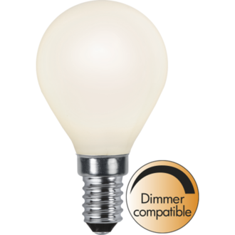 LED-lampa E14 P45 Opaque filament RA90