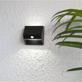 Solcellsvägglykta Wally 50/5 lumen