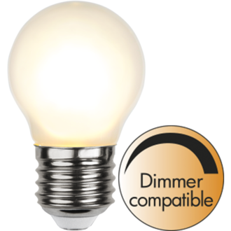 LED-lampa E27 G45 Frosted