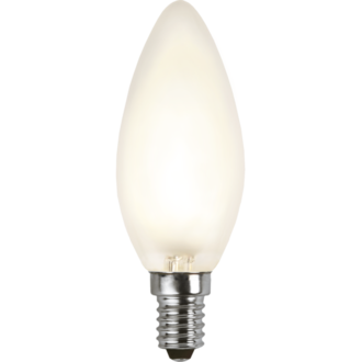 LED-lampa E14 C35 Frosted