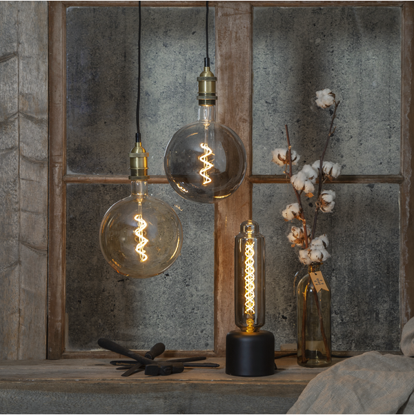 LED-lampa E27 G200 Industrial Vintage