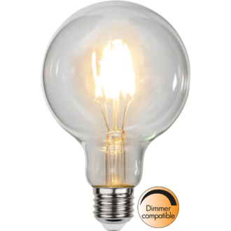 LED-lampa E27 G95 Clear