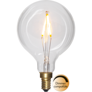 LED-lampa E14 G80 Soft Glow