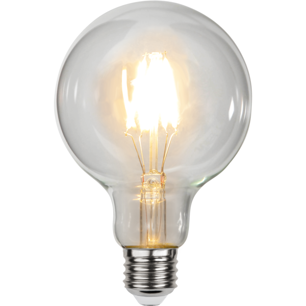 LED-lampa E27 G95 Clear
