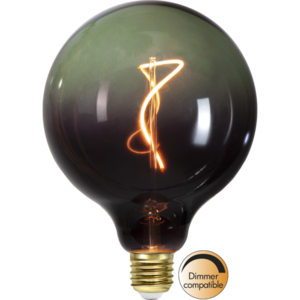 LED-lampa E27 G125 ColourMix