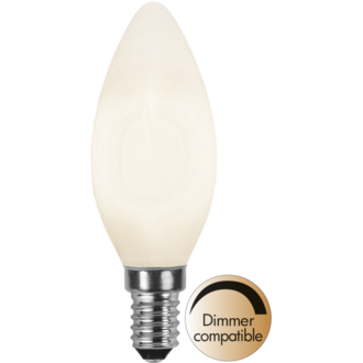 LED-lampa E14 C35 Opaque Filament RA90