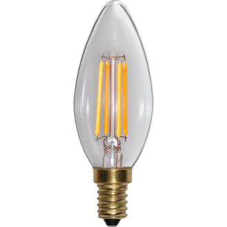 LED-lampa E14 C35 Soft Glow