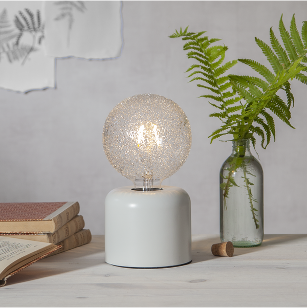 Lampfot E27 Glans
