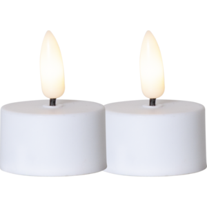 LED Värmeljus 2-pack Flamme