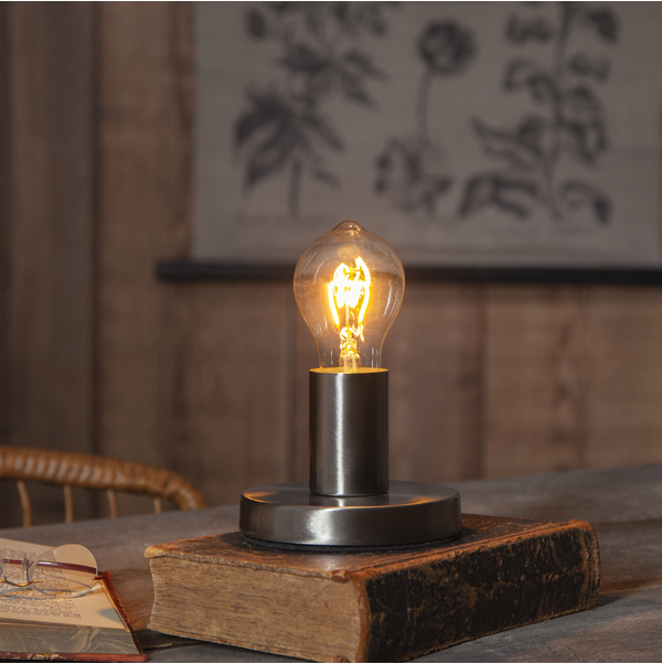LED-lampa E27 TA60 DecoSpiral Clear 3step memo