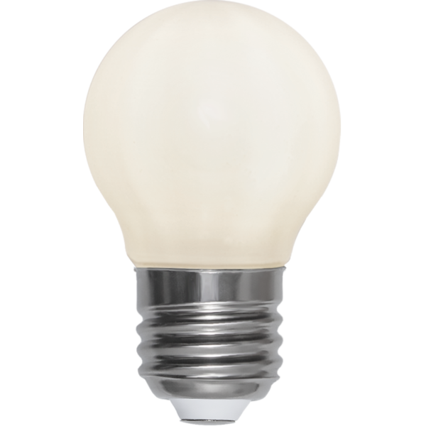 LED-lampa E27 G45 Opaque filament RA90