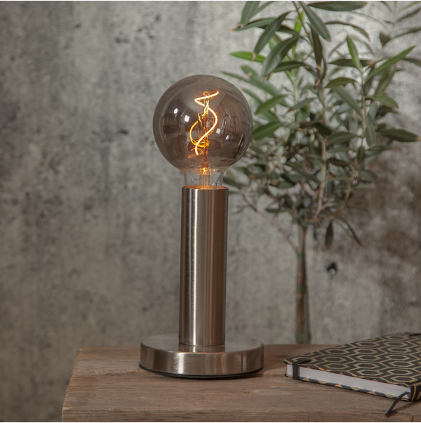 LED-lampa E27 G95 Decoled Grace Smoke