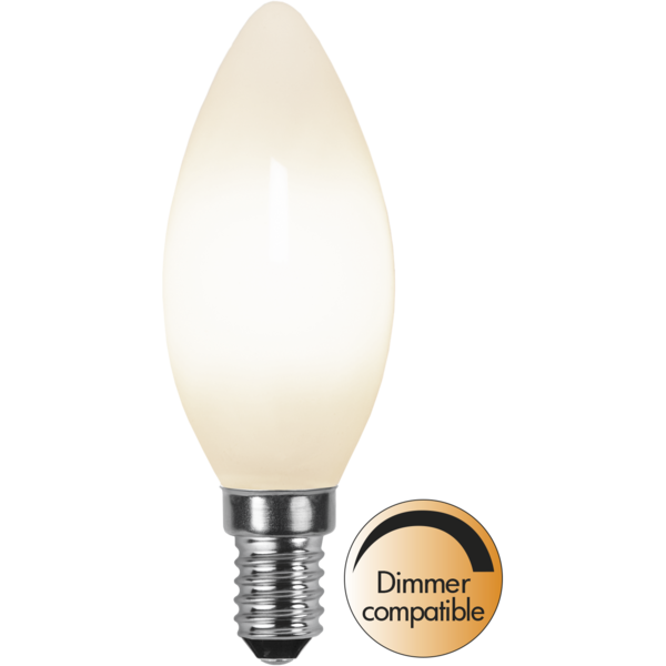 LED-lampa E14 B35 Opaque Filament RA90
