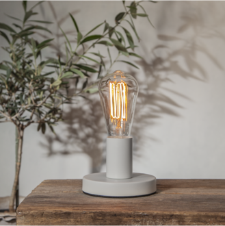 LED-lampa E27 ST64 Decoled Grace Clear