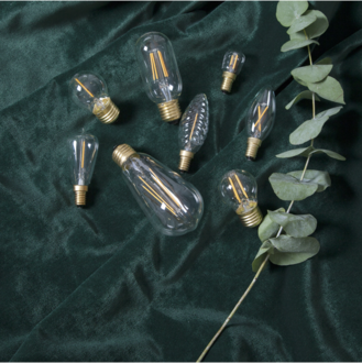 LED-lampa E27 G45 Soft Glow