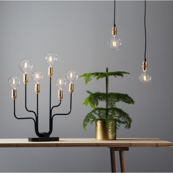 LED-lampa E14 G80 Soft Glow