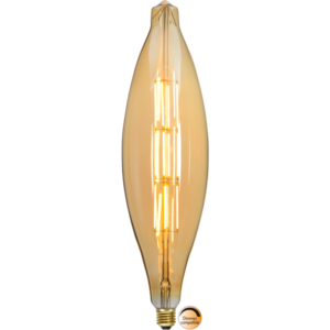 LED-lampa E27 CT120 Industrial Vintage 