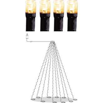 Flaggstångsbelysning Shiny Warm White