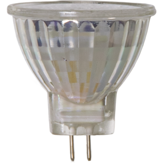 LED-lampa GU4 MR11 Spotlight Glass