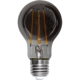 LED-lampa E27 A60 Soft Glow Smoke 3-step memory