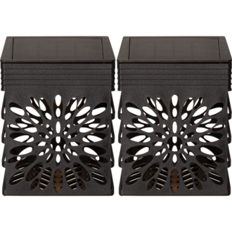 Solcellsvägglykta 2-pack Izola Wall