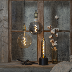 LED-lampa E27 G200 Industrial Vintage