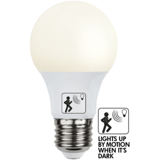 LED-lampa E27 A60 Sensor opaque