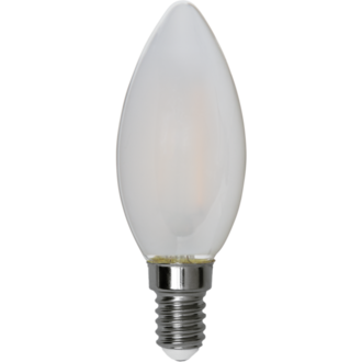 LED-lampa E14 C35 Frosted 2-pack