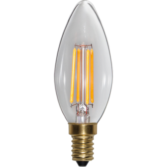 LED-lampa E14 C35 Soft Glow 3-step 