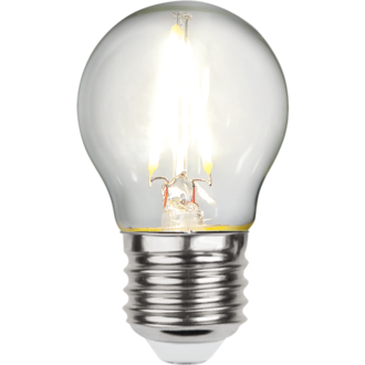 LED-lampa E27 G45 Clear