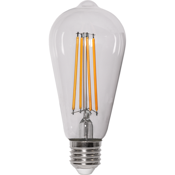 LED-lampa E27 ST64 Sensor clear