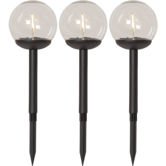 Solcellspollare 3-p Globe