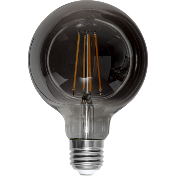 LED-lampa E27 G95 Soft Glow Smoke 3-step memory